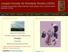 Tablet Screenshot of jungiansociety.org